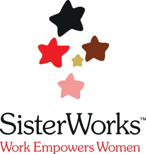 Sisterworks logo – a partner organisation impacting the lives of women for the better